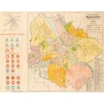 [Warsaw]. Map of Greater Warsaw. Warsaw 1938/9.