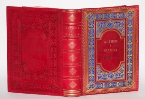 [oprawa Jerzy Budnik] ARTHUR i Wanda. Dzieje miłości Arthura Grottgera i Wandy Monné.