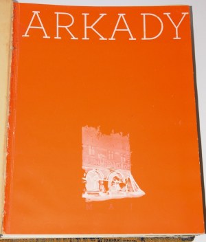 ARKADY. Rocznik 1935. [Stryjeńska, Szancer, Introligatorstwo].