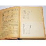 Henryk CHANKOWSKI - A Lecture on Double-Entry (Italian) Bookkeeping. Volume II. Warsaw, 1935.