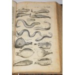 JONSTON Jan - Historiae naturalis de piscibus et cetis libri V [oraz] Historiae naturalis de exangvibus aqvaticis libri IV. Frankfurt nad Menem, 1650.