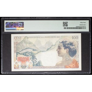 100 francs, “La Bourdonnais” type – Central Bank of Overseas France, undated (1946).