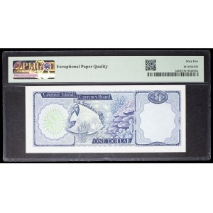 Élisabeth (Elizabeth) II, 1 dollar type “poisson-ange royal” avec petit numéro 1971.