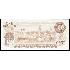 1975 Sir Robert Borden $100 bill.