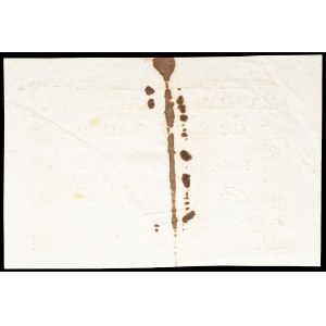5-franc territorial payment order with a red stamp dated 28 Ventôse, Year 4 (March 18, 1796).