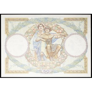 50 francs, “Luc Olivier Merson” type, March 5, 1927.