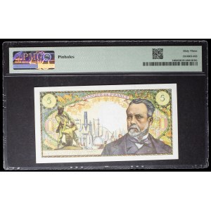 5-franc “Louis Pasteur” stamp, December 7, 1967.