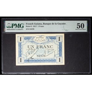 1 franc, “blue” type, 1917 (1919).