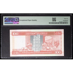 $100 bill, Series 3 “HSBC Main Building,” January 1, 2001.