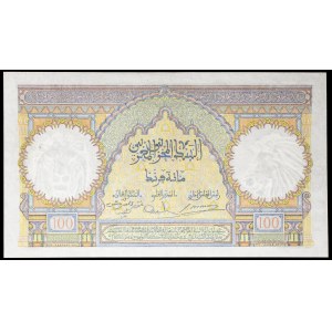 100 francs, “Ksar of Aït-ben-Haddou” type, November 14, 1941.