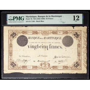 25 francs, “brown” type, ND (1922).