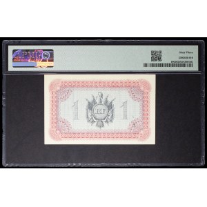 1 franc, “pink and blue” type, 1915 (1915–1919).