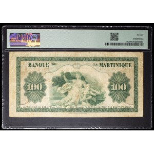 100 francs, “green” type, printed by US ND (1943).