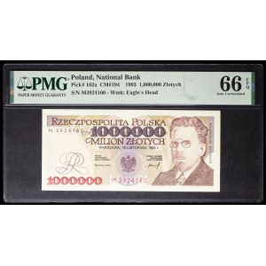 1 000 000 złotych type “ Władisław Reymont” 16 novembre 1993.