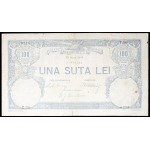 100 lei type “aigle” 23 mars 1906.