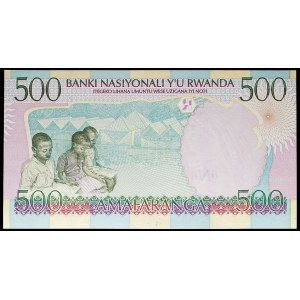 500-Franken-Scheine vom Typ „Gorillas“ vom 1.12.1998.