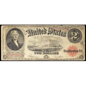 1917 Thomas Jefferson $2 bill.