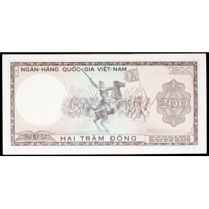 200 dong Nguyễn Huệ ND banknote (1966).