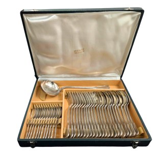 Ravinet d'Enfert Silver-Plated Cutlery Set, France