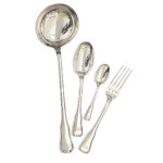 Ravinet d'Enfert Silver-Plated Cutlery Set, France