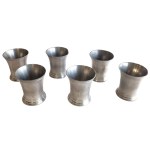 Set of 6 decorative glasses