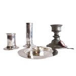 Set of four candlesticks, France