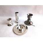 Set of four candlesticks, France