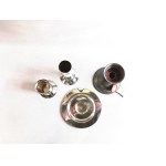Set of four candlesticks, France