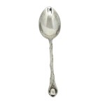 Set of silver-plated mocha spoons
