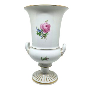Porcelánová váza typu krater, Meissen
