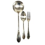 Art Nouveau Cutlery Set (24 pieces), Apollo, France
