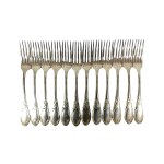 Art Nouveau Cutlery Set (24 pieces), Apollo, France