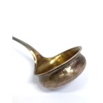 Silver, gold-plated sauce ladle by E. Nitsch, Austria-Hungary, Kraków, 1886–1918