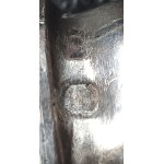 Silver-plated eclectic serving fork