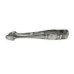 Silver-plated sugar tongs, first half of the 20th century