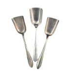 Set of silver-plated sugar spoons, Württembergische Metallwarenfabrik (WMF), first half of the 20th century