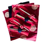 Asian Napkin Set with Chopsticks