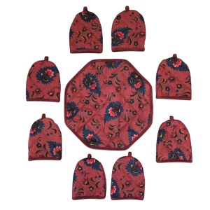 Handmade, quilted covers/warmers for porcelain