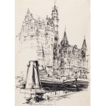 Henryk Dąbrowski (1927 Warszawa - 2006 Warszawa), Gdańsk nad Mołtawą, 1959