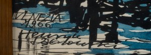 Henryk Dąbrowski (1927 Warszawa - 2006 Warszawa), Wenecja, 1966