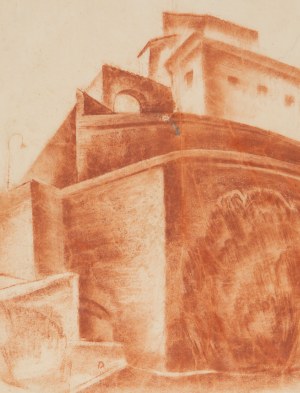 Bolesław Cybis (1895 Folwark Massandra na Krymie - 1957 Trenton (New Jersey, USA)), Mury miejskie, 1930