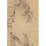 Jan Matejko (1838 Kraków – 1893 Kraków), The Cloth Hall. Sketch for "The Prussian Homage," before 1879