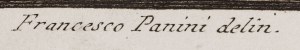Francesco Barbazza, Wnętrze bazyliki św. Pawła za murami w Rzymie wg Francesco Paniniego, 1773