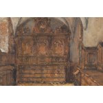 Tadeusz Cieślewski (father) (1870, Warsaw – 1956, Warsaw), Sacristan