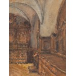 Tadeusz Cieślewski (father) (1870, Warsaw – 1956, Warsaw), Sacristan