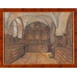 Tadeusz Cieślewski (father) (1870, Warsaw – 1956, Warsaw), Sacristan