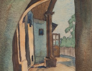 Józef Szanajca (1892 Lublin - 1939 Płazów), Zacienione arkady