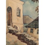 Józef Szanajca (1892 Lublin - 1939 Płazów), Fragment architektoniczny ze schodami