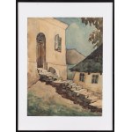 Józef Szanajca (1892 Lublin - 1939 Płazów), Fragment architektoniczny ze schodami