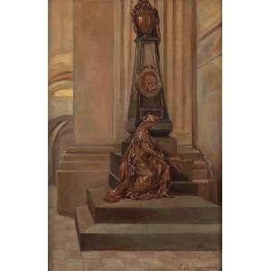 Łucja Bałzukiewicz (1887 Wilno - 1976 Lublin), Pomnik Antoniego Tyzenhauza z katedry w Grodnie, 1913